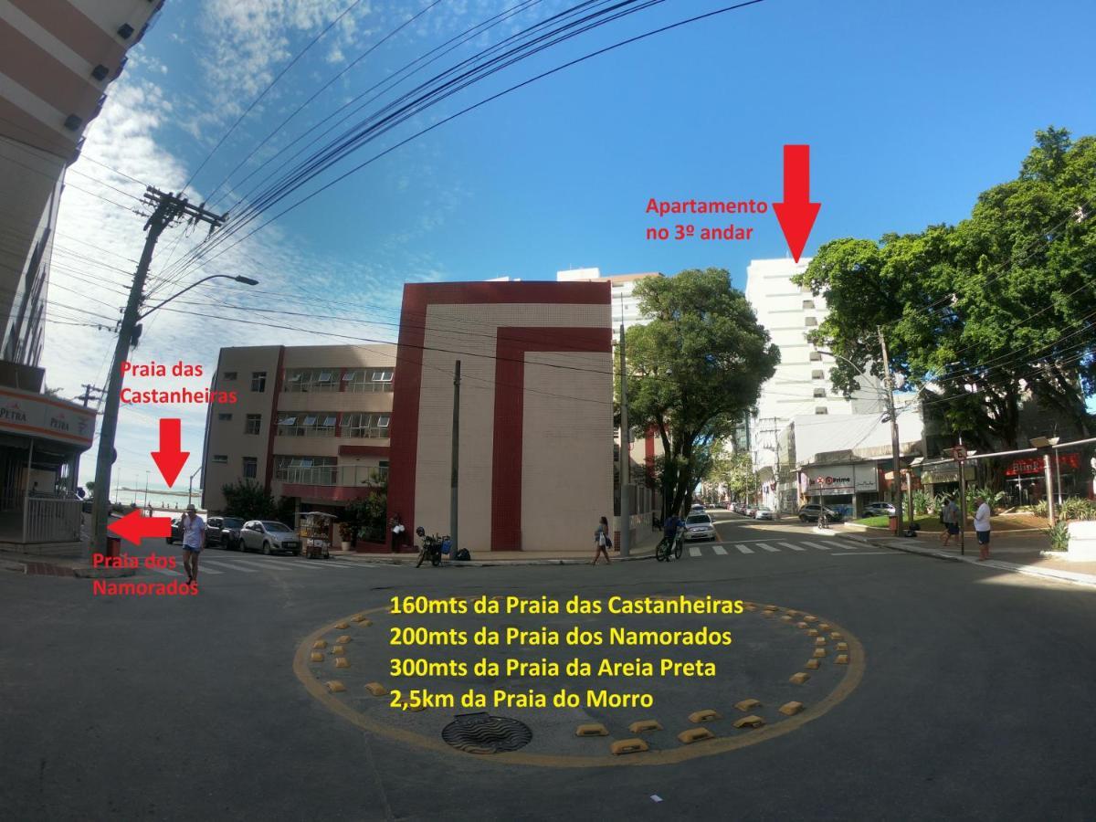 Apartamento - Praia Das Castanheiras Guarapari Kültér fotó